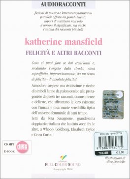 CD Audiolibro - Felicità e Altri Racconti Letto da Rita Savagnone — Audiolibro - 2