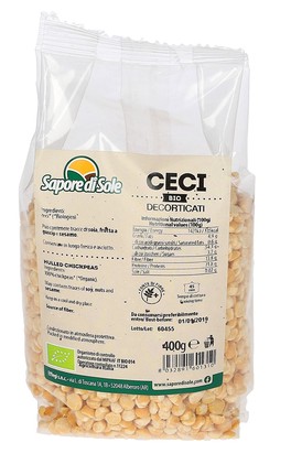 Frittata di ceci, zucca, carote e semi di sesamo 1 Ceci Decorticati Bio