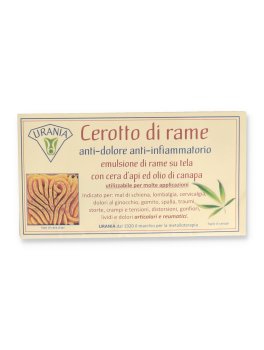 Cerotti in Rame Anti-dolore con Cera D'api e Olio di Canapa - 1