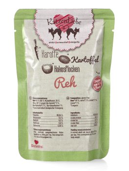 Cervo con Patate Bio per Gatti Adulti - 1