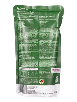 Cervo con Patate e Mela Cotogna per Cani - 2