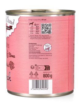 Cervo con Riso Selvatico per Cani Adulti - 4