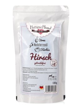 Cervo con Zucca Bio Senza Cereali per Cani - 1