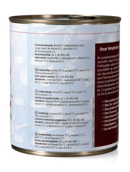 Cervo con Zucca Bio Senza Cereali per Cani - 800g - 3