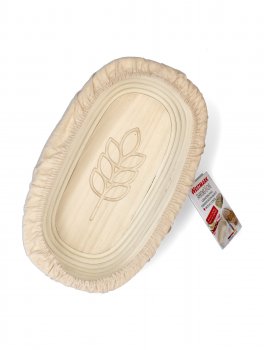 Cesto da Lievitazione Ovale e Fodera - 3