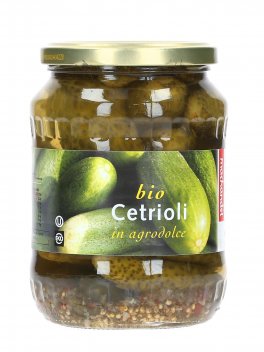 Cetrioli Bio in Agrodolce