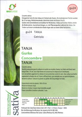 Cetriolo Tanja - 25 Semi (Gu24) - 1