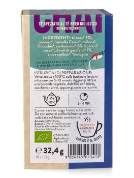 Chai al Tè Nero con Chiodi di Garofano e Cardamomo Bio - 2