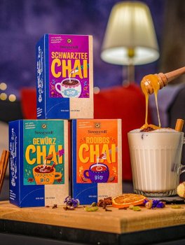Chai al Tè Nero con Chiodi di Garofano e Cardamomo Bio - 3