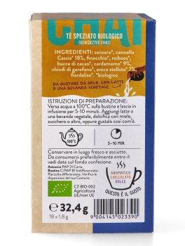 Chai Speziato Biologico con Cannella, Anice Stellato e Cardamomo - 2