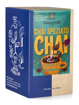 Chai Speziato Biologico con Cannella, Anice Stellato e Cardamomo - 1