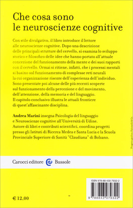 Che cosa sono le Neuroscienze Cognitive — Libro - 2