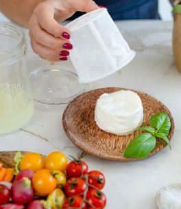 Cheese Maker - Kit per l'Autoproduzione del Formaggio di Kefir - Piccolo - 5