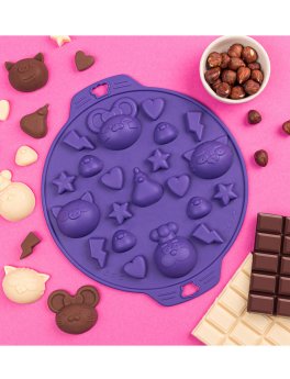 Chefclub - Formine in Silicone per Cioccolatini - 6