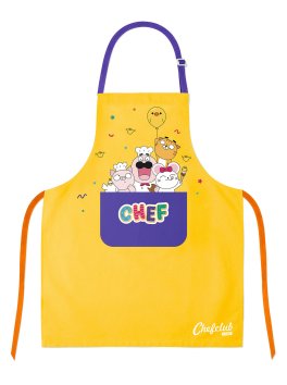 Chefclub - Grembiule Giallo per Bambini - 1
