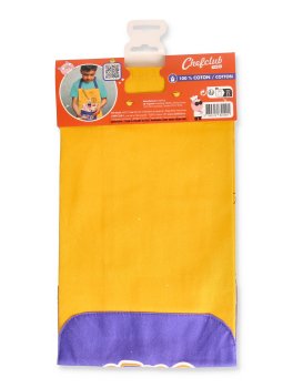 Chefclub - Grembiule Giallo per Bambini - 4