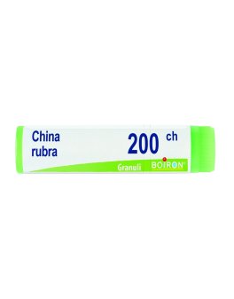 China Rubra Boiron 200CH Globuli Monodose - 1