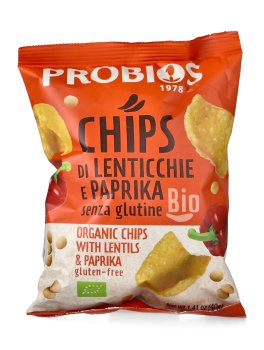 Chips di Lenticchie e Paprika Bio - 1
