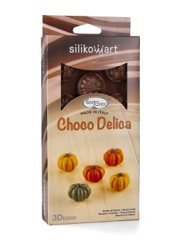 Choco Delica Halloween - Stampini in Silicone per Cioccolatini Zucche 3D - 1