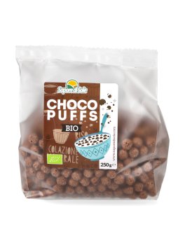Choco Puffs - Palline di Cereali al Cioccolato Bio - 1