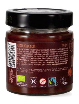 Chocobella Noir - Crema Spalmabile alle Nocciole e Cacao Bio - 3