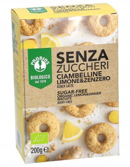 Ciambelline Limone e Zenzero - Senza Zuccheri - 1