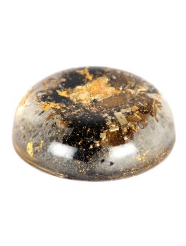 Cilindro in Orgonite con Foglia Oro 24k - 1
