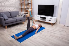 Cintura Per Yoga Con Anello A D In Cotone - Viola - 4
