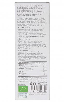 Cioccolato Bianco Vegano - 2