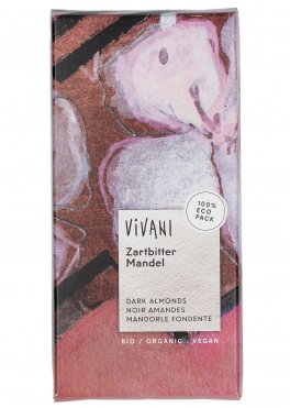 Tavoletta di Cioccolato Fondente alle Mandorle