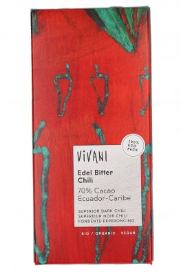 Tavoletta di Cioccolato Fondente e Peperoncino