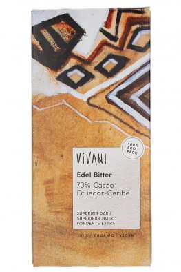 Tavoletta di Cioccolato Fondente Ecuador 70%