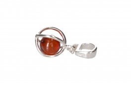 Ciondolo Argento Sterling con Ambra - 2