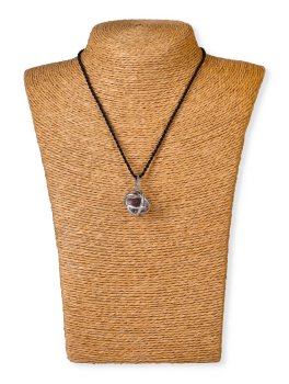 Ciondolo Genesa con Cordino e Pietra a Cuore - 2