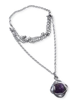 Ciondolo Genesa Merkaba con Catenina in Acciaio - 1