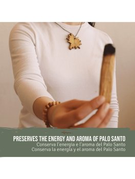 Ciondolo in Legno di Palo Santo - 7