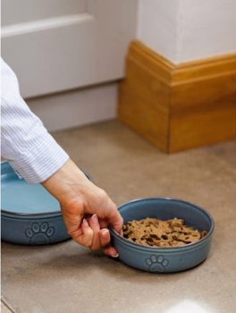 Ciotola per Cani in Ceramica - Zampa - 4