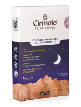 Cirmolo Relax Alpino - Compresse Orosolubili della Buonanotte - 1