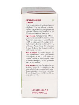 Cistileve Mannosio - Integratore Alimentare a base di Cranberry in Bustina - 3