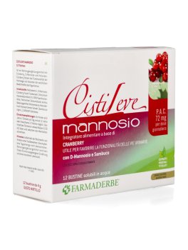 Cistileve Mannosio - Integratore Alimentare a base di Cranberry in Bustina