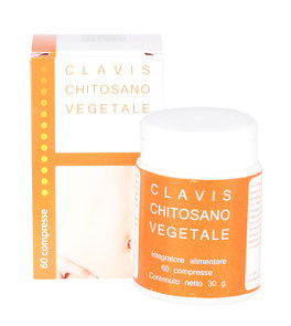 Clavis Chitosano Vegetale - 60 Compresse - 1