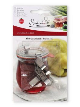 Clip Metalliche per vasi WECK® - 1