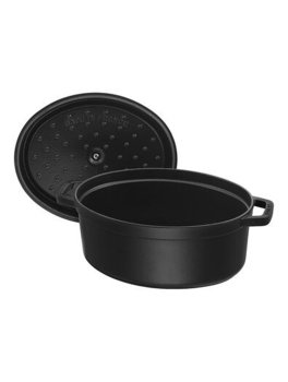 Cocotte Ovale in Ghisa con Coperchio - 2