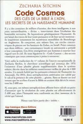 Code Cosmos — Livre - 2