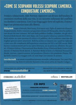 Cofanetto Audiolibri Philip Roth - 5 Cd Mp3 — Audiolibro - 8