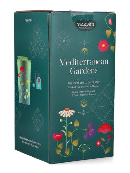 Cofanetto con 6 Filtri e Mug Thermos "Giardini Mediterranei" - 4
