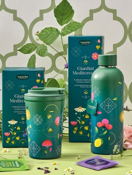 Cofanetto con 6 Filtri e Mug Thermos "Giardini Mediterranei" - 7