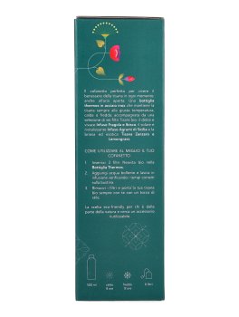 Cofanetto con 6 Filtri Tisana Bio e Bottiglia Thermos "Giardini Mediterranei" - 5