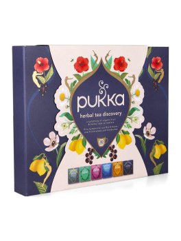 Cofanetto con tisane e infusi alla Frutta - Pukka Herbal Tea Discovery - 1