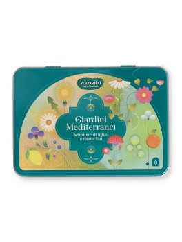 Cofanetto "Giardini Mediterranei" Selezione di Infusi e Tisane Biologiche - 2